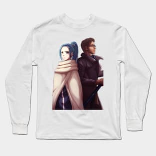 The princess and the warrior. Long Sleeve T-Shirt